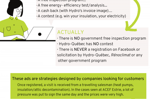 Beware of Facebook Ads related to energy efficiency
