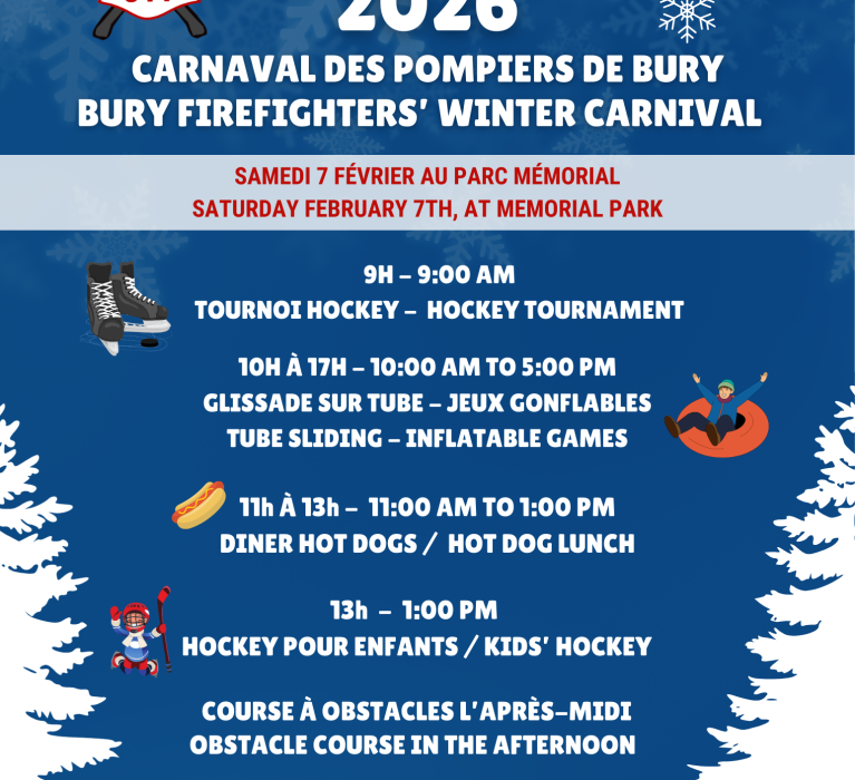Carnaval Des Pompiers De Bury 2026